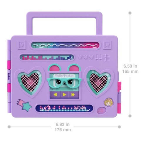 Zestaw Polly Pocket Imprezowa Moda z niespodzianką Zestaw Polly Pocket Imprezowa Moda z niespodzianką