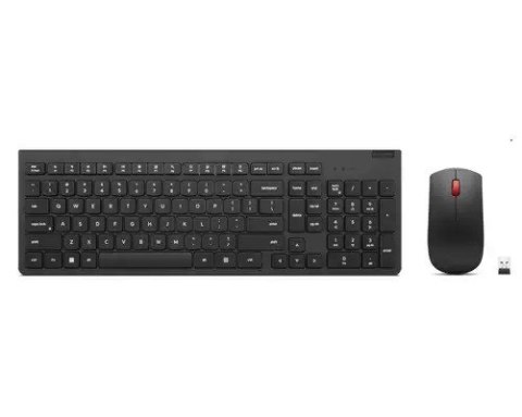 Zestaw bezprzewodowej klawiatury i myszy Essential Gen2 czarny 4X31N50746 Zestaw bezprzewodowej klawiatury i myszy Essential Gen2 czarny 4X31N50746