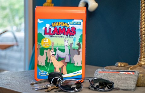 Gra Flip & Play Skaczące lamy Gra Flip & Play Skaczące lamy
