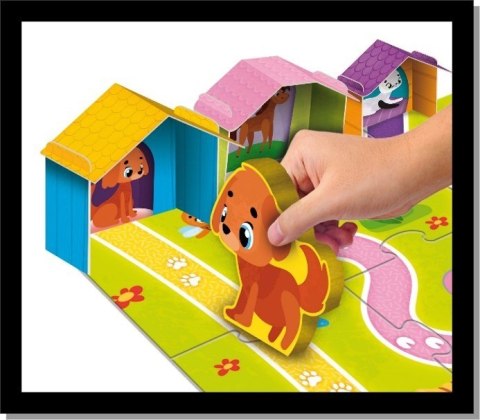 Gra Montessori Baby Wood - Dziecięca farma Gra Montessori Baby Wood - Dziecięca farma