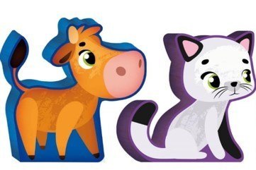 Gra Montessori Baby Wood - Dziecięca farma Gra Montessori Baby Wood - Dziecięca farma