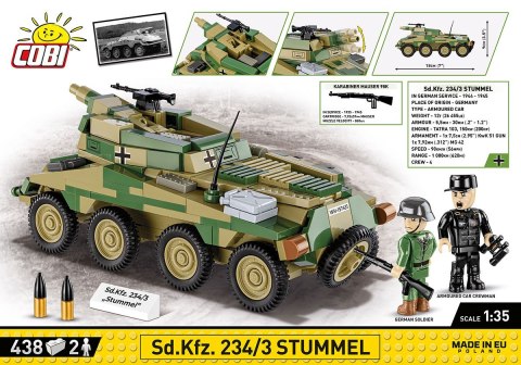 Klocki Historical Collection Sd.Kfz. 234/3 Stummel Klocki Historical Collection Sd.Kfz. 234/3 Stummel