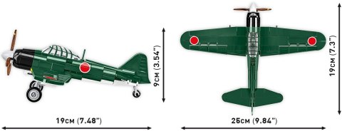 Klocki Mitsubishi A6M2 Zero Klocki Mitsubishi A6M2 Zero