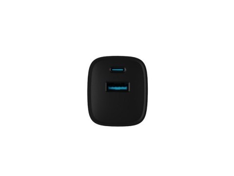 Ładowarka sieciowa Ribera GAN 1X USB-A + 1X USB-C 30W Czarna Ładowarka sieciowa Ribera GAN 1X USB-A + 1X USB-C 30W Czarna