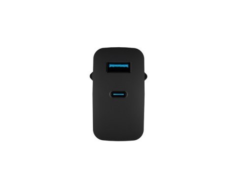 Ładowarka sieciowa Ribera GAN 1X USB-A + 1X USB-C 45W Czarna Ładowarka sieciowa Ribera GAN 1X USB-A + 1X USB-C 45W Czarna