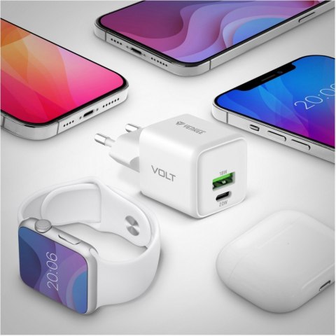 Ładowarka sieciowa USB C/A 20W/18W 3A Power delivery 3.0 QC3.0 Ładowarka sieciowa USB C/A 20W/18W 3A Power delivery 3.0 QC3.0