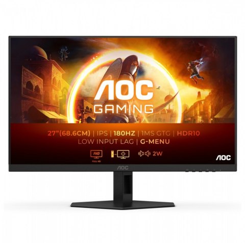 Monitor 27G4XE 27 cali IPS 180Hz HDMIx2 DP Głośniki Monitor 27G4XE 27 cali IPS 180Hz HDMIx2 DP Głośniki