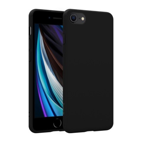 Color Cover Etui iPhone SE (2022/2020) / 8 / 7 Czarne Color Cover Etui iPhone SE (2022/2020) / 8 / 7 Czarne