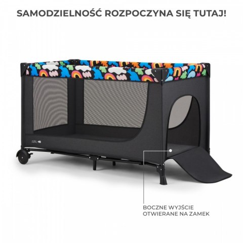 Łóżeczko turystyczne JOY 2 HAPPY SHAPES Łóżeczko turystyczne JOY 2 HAPPY SHAPES