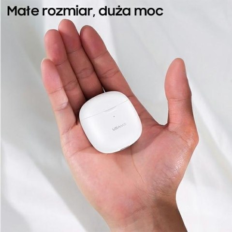 Słuchawki Bluetooth TWS 5.0 IA Series Białe BHUIA02 Słuchawki Bluetooth TWS 5.0 IA Series Białe BHUIA02