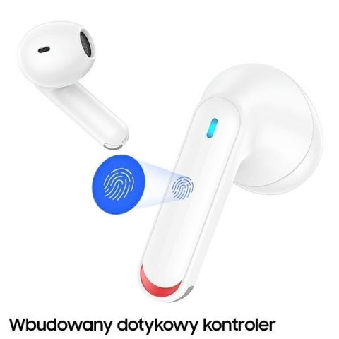 Słuchawki Bluetooth TWS 5.2 NX10 Series Dual microfon czarne Słuchawki Bluetooth TWS 5.2 NX10 Series Dual microfon czarne