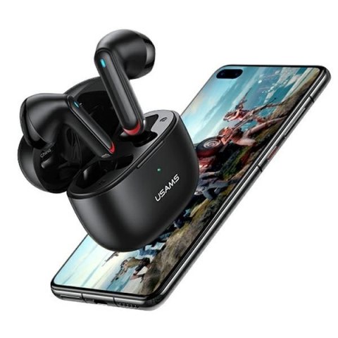 Słuchawki Bluetooth TWS 5.2 NX10 Series Dual microfon czarne Słuchawki Bluetooth TWS 5.2 NX10 Series Dual microfon czarne