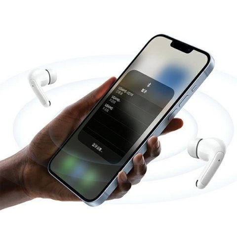 Słuchawki Bluetooth TWS 5.3 X-Don Series Dual microfon ENC fioletowe Słuchawki Bluetooth TWS 5.3 X-Don Series Dual microfon ENC fioletowe