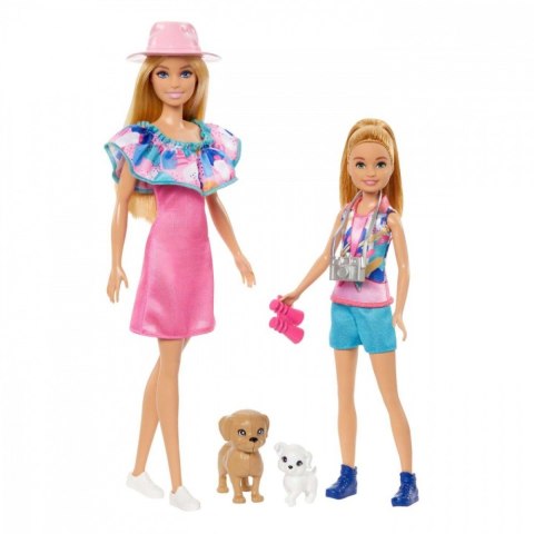 Zestaw lalek Barbie i Stacie z pieskami Zestaw lalek Barbie i Stacie z pieskami