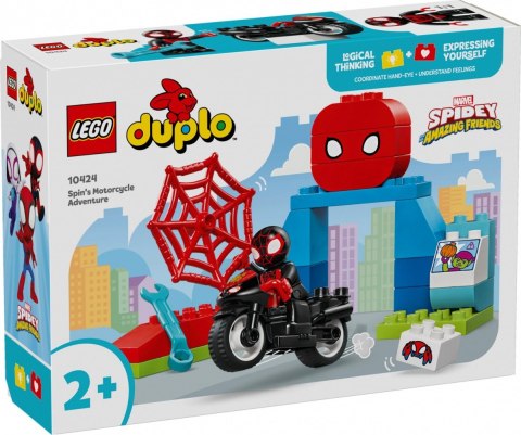Klocki DUPLO 10424 Super Heroes Motocyklowa przygoda Spina Klocki DUPLO 10424 Super Heroes Motocyklowa przygoda Spina