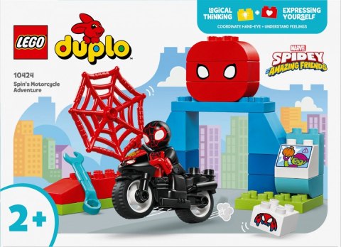Klocki DUPLO 10424 Super Heroes Motocyklowa przygoda Spina Klocki DUPLO 10424 Super Heroes Motocyklowa przygoda Spina