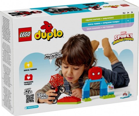 Klocki DUPLO 10424 Super Heroes Motocyklowa przygoda Spina Klocki DUPLO 10424 Super Heroes Motocyklowa przygoda Spina