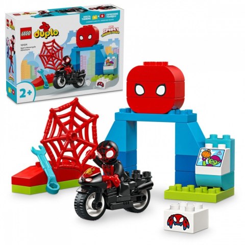 Klocki DUPLO 10424 Super Heroes Motocyklowa przygoda Spina Klocki DUPLO 10424 Super Heroes Motocyklowa przygoda Spina