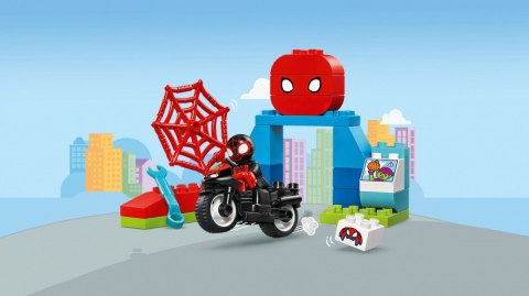Klocki DUPLO 10424 Super Heroes Motocyklowa przygoda Spina Klocki DUPLO 10424 Super Heroes Motocyklowa przygoda Spina