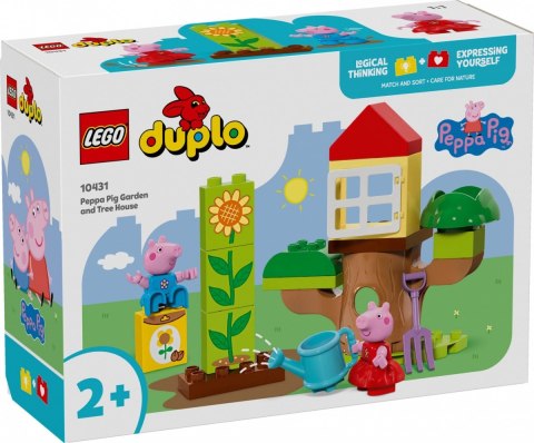Klocki DUPLO 10431 Peppa Pig Ogród i domek na drzewie Peppy Klocki DUPLO 10431 Peppa Pig Ogród i domek na drzewie Peppy