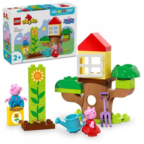 Klocki DUPLO 10431 Peppa Pig Ogród i domek na drzewie Peppy Klocki DUPLO 10431 Peppa Pig Ogród i domek na drzewie Peppy