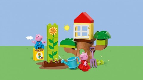 Klocki DUPLO 10431 Peppa Pig Ogród i domek na drzewie Peppy Klocki DUPLO 10431 Peppa Pig Ogród i domek na drzewie Peppy