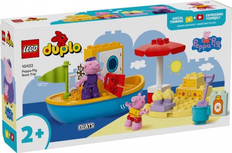 Klocki DUPLO 10432 Peppa Pig Peppa i rejs łodzią Klocki DUPLO 10432 Peppa Pig Peppa i rejs łodzią