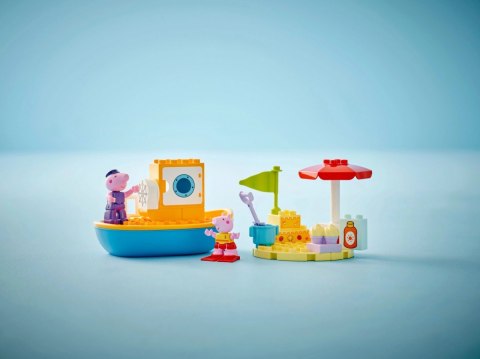 Klocki DUPLO 10432 Peppa Pig Peppa i rejs łodzią Klocki DUPLO 10432 Peppa Pig Peppa i rejs łodzią