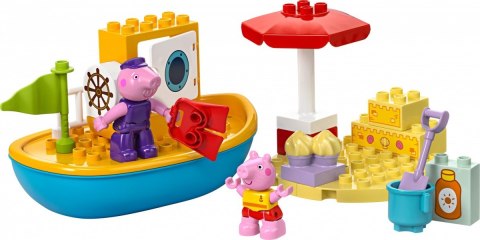Klocki DUPLO 10432 Peppa Pig Peppa i rejs łodzią Klocki DUPLO 10432 Peppa Pig Peppa i rejs łodzią