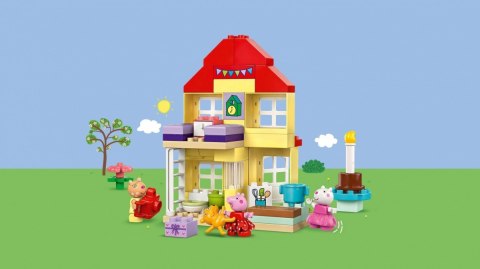 Klocki DUPLO 10433 Peppa Pig Urodzinowy domek Peppy Klocki DUPLO 10433 Peppa Pig Urodzinowy domek Peppy