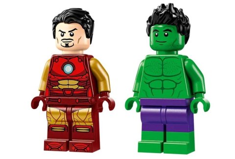Klocki Marvel Super Heroes 76287 Iron Man z motocyklem i Hulk Klocki Marvel Super Heroes 76287 Iron Man z motocyklem i Hulk
