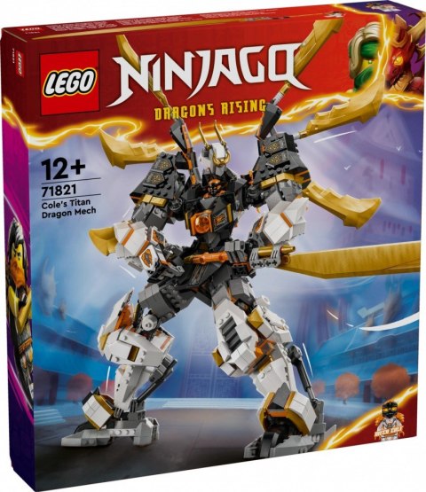 Klocki Ninjago 71821 Tytanowy smok-mech Cole'a Klocki Ninjago 71821 Tytanowy smok-mech Cole'a
