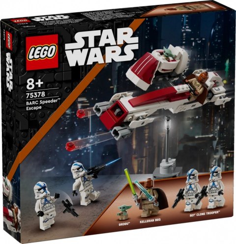 Klocki Star Wars 75378 Ucieczka na śmigaczu BARC Klocki Star Wars 75378 Ucieczka na śmigaczu BARC