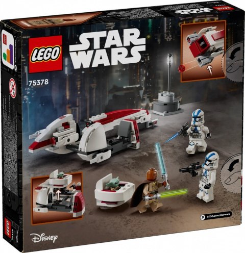 Klocki Star Wars 75378 Ucieczka na śmigaczu BARC Klocki Star Wars 75378 Ucieczka na śmigaczu BARC