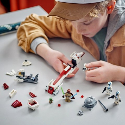 Klocki Star Wars 75378 Ucieczka na śmigaczu BARC Klocki Star Wars 75378 Ucieczka na śmigaczu BARC