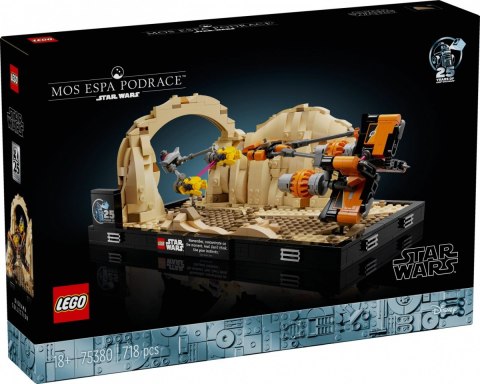 Klocki Star Wars 75380 Diorama: Wyścig ścigaczy w Mos Espa Klocki Star Wars 75380 Diorama: Wyścig ścigaczy w Mos Espa