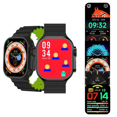 Smartwatch FUSION monitorowanie zdrowia MT872 Smartwatch FUSION monitorowanie zdrowia MT872