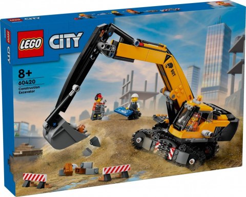 Klocki City 60420 Żółta koparka Klocki City 60420 Żółta koparka