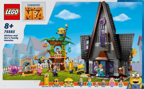 Klocki Minions 75583 Rodzinna rezydencja Gru i minionków Klocki Minions 75583 Rodzinna rezydencja Gru i minionków