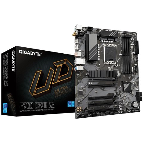 Płyta główna B760 DS3H AX s1700 4DDR5 DP/HDMI ATX Płyta główna B760 DS3H AX s1700 4DDR5 DP/HDMI ATX