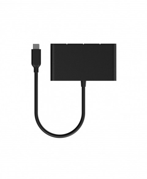 Hub 4w1 10Gbps USB-C Czarny Hub 4w1 10Gbps USB-C Czarny