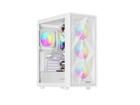 Obudowa Genesis Diaxid 605 ARGB MIDI TOWER USB-C Biała Obudowa Genesis Diaxid 605 ARGB MIDI TOWER USB-C Biała