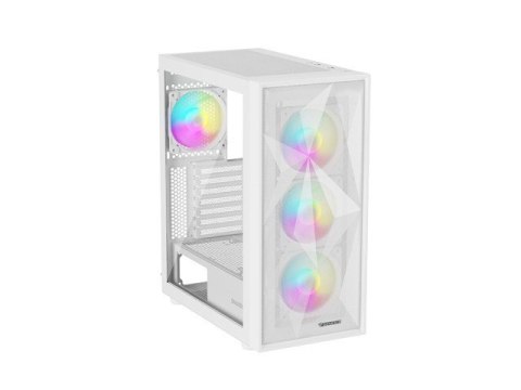 Obudowa Genesis Diaxid 605 ARGB MIDI TOWER USB-C Biała Obudowa Genesis Diaxid 605 ARGB MIDI TOWER USB-C Biała
