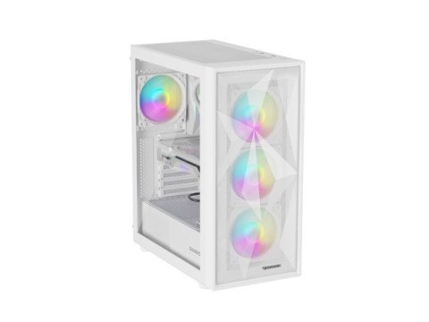 Obudowa Genesis Diaxid 605 ARGB MIDI TOWER USB-C Biała Obudowa Genesis Diaxid 605 ARGB MIDI TOWER USB-C Biała
