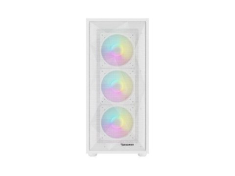 Obudowa Genesis Diaxid 605 ARGB MIDI TOWER USB-C Biała Obudowa Genesis Diaxid 605 ARGB MIDI TOWER USB-C Biała