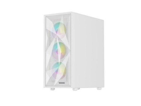 Obudowa Genesis Diaxid 605 ARGB MIDI TOWER USB-C Biała Obudowa Genesis Diaxid 605 ARGB MIDI TOWER USB-C Biała