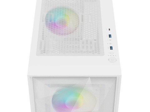 Obudowa Genesis Diaxid 605 ARGB MIDI TOWER USB-C Biała Obudowa Genesis Diaxid 605 ARGB MIDI TOWER USB-C Biała
