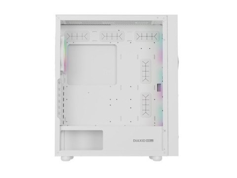 Obudowa Genesis Diaxid 605 ARGB MIDI TOWER USB-C Biała Obudowa Genesis Diaxid 605 ARGB MIDI TOWER USB-C Biała