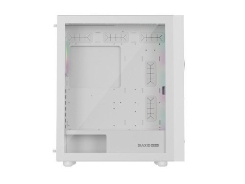 Obudowa Genesis Diaxid 605 ARGB MIDI TOWER USB-C Biała Obudowa Genesis Diaxid 605 ARGB MIDI TOWER USB-C Biała