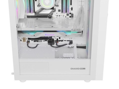 Obudowa Genesis Diaxid 605 ARGB MIDI TOWER USB-C Biała Obudowa Genesis Diaxid 605 ARGB MIDI TOWER USB-C Biała